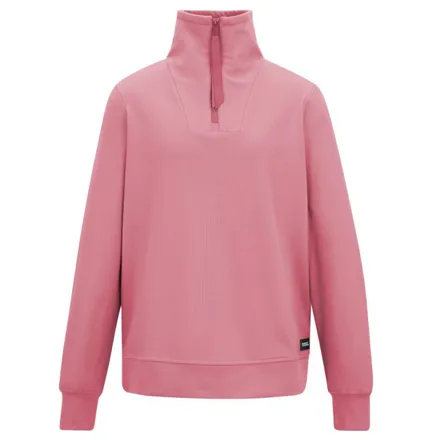 Women's Demmi Half Zip Fleece Pink Lemonade 10