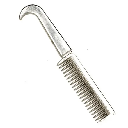 Equisential Aluminium Hoofpick Pulling Comb