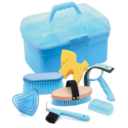 Equisential Starter Grooming Box Blue