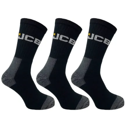 JCB Work Socks - 3 Pack