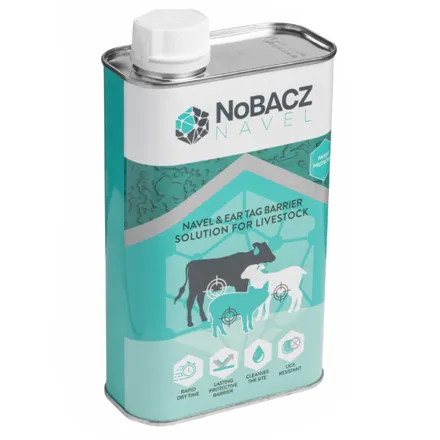 NoBACZ Navel and Ear Tag Barrier Solution 500ml