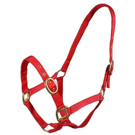 TM Nylon Halter(BP) pony RED