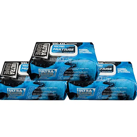 Ultragrime Pro Multiuse Wipes (100pc)