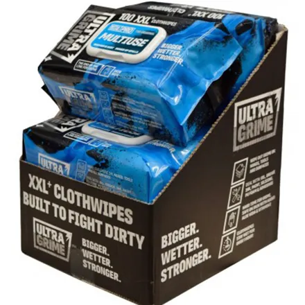 Ultragrime Pro Multiuse Wipes (100pc)