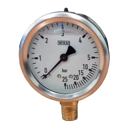 Glycerine Filled pressure Gauge