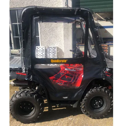 Quadcrate Two Side Canopy Doors