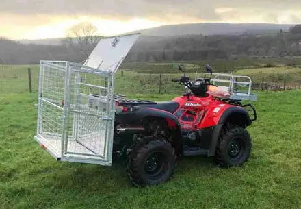 Quadcrate Dog Handling Package