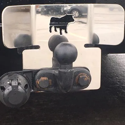 Tow Bar Guard with Bull Logo