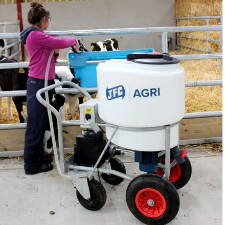 JFC Milk Kart with Mixer 170 Litre