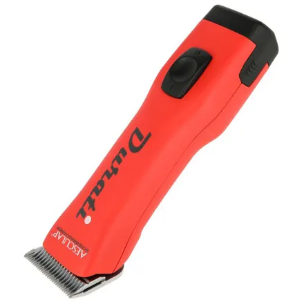 Aesculap Durati Battery Clipper Red with 2 Batteries