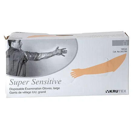 Orange Armlength Gloves