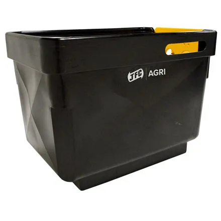 Large Calf Crib Black/Yellow