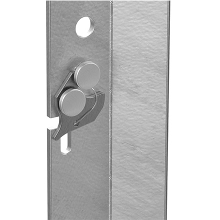 Clipex EcoPost 1.5mtr 4 clip 5 pack