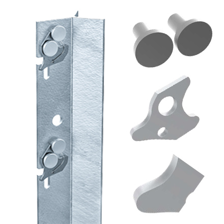 Clipex EcoPost 1.8mtr 11 clip
