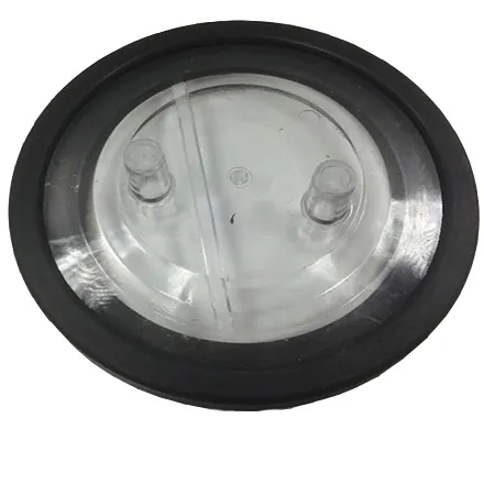 Dump Bucket Lid with Suction Seal (2 Port)