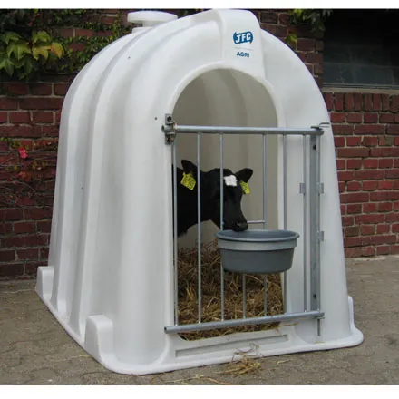 JFC Single Calf Hutch - white