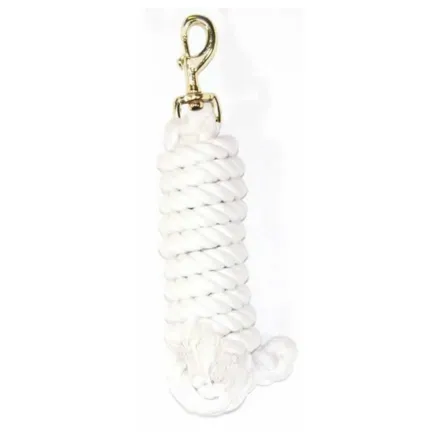 Cotton White Lead Rope