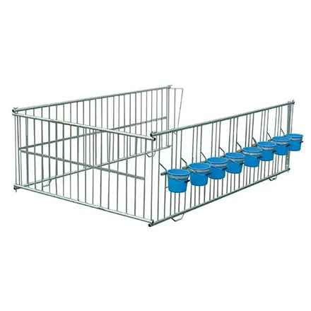 JFC Galvanised Metal Frame - 8 Bucket
