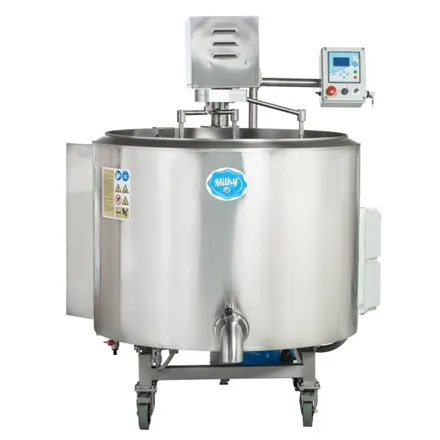 Milk Pasteurizer, Cheese, and Yogurt Kettle Milky FJ 500 CT (closed type, 400V)