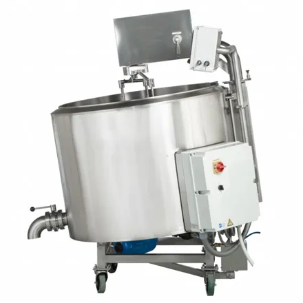 Milk Pasteurizer, Cheese, and Yogurt Kettle Milky FJ 500 CT (closed type, 400V)