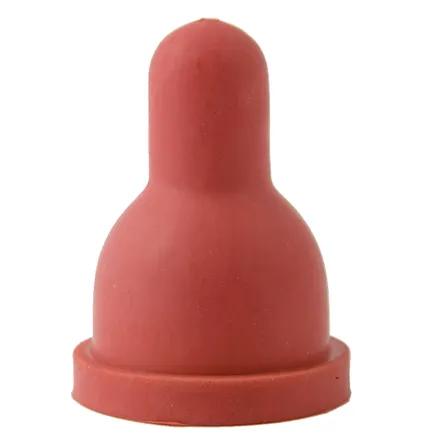 Lamb Teat red for bucket bar (10)