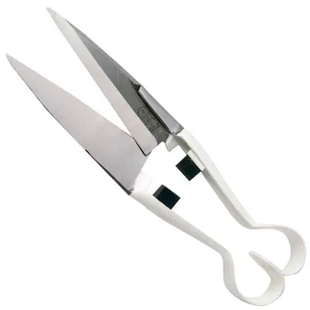 Double Bow White Shear 5''