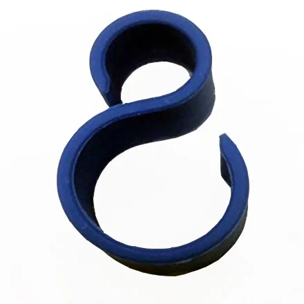 4 x 0 Tube Clip Single