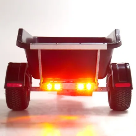 500L ATV Tip Assist Trailer with Lights & Mudguards