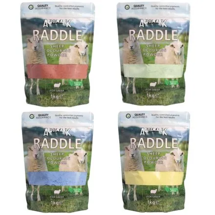 Agrimark Raddle Powder 1kg Blue