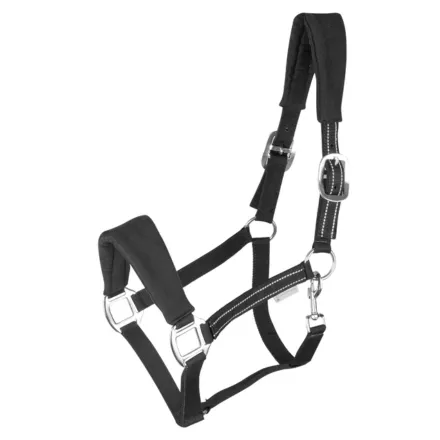 Alcantara Halter - Black Pony