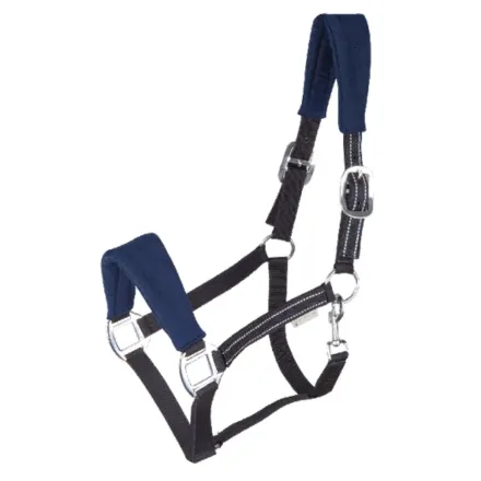 Alcantara Halter - Night Blue Pony