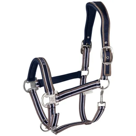 Athletic Halter - Night blue/Taupe Cob