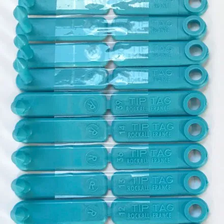 Ear tag lamb blue numbered pk 100 0-99