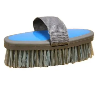 Equisential Two Tone Dandy Brush Blue/Grey with Strap