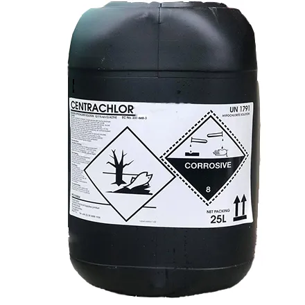 Centrachlor Hypochorite 11% 25L