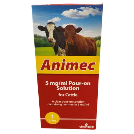 Animec Pour-On (Ivermectin) 1.0 Litre