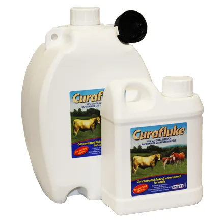 Curafluke 10% (Rafoxanide, Fenbendazole) 1.0 Litre