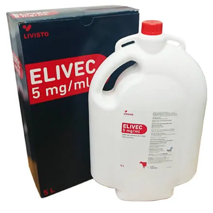 Elivec Pour-On (Eprinomectin) 2.5 Litre