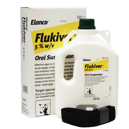 Flukiver Oral Drench (Closantel) 1 Litre