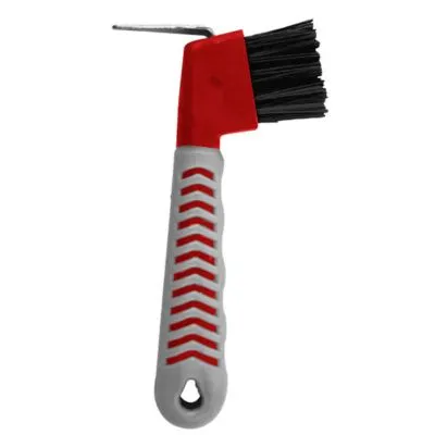 Waldhausen Grippy Hoof Pick Brush Black/Grey