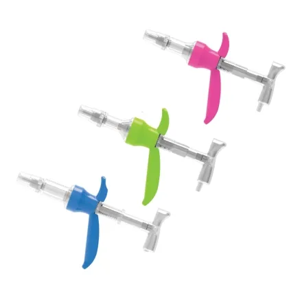 Handy Plastic Syringe Kit Pack 10 Pack 1ml - Green