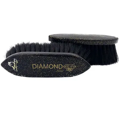 HAAS Diamond Noir Horse Grooming Brush