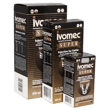 Ivomec Super Injection (Ivermectin, Clorsulan) 50 ml
