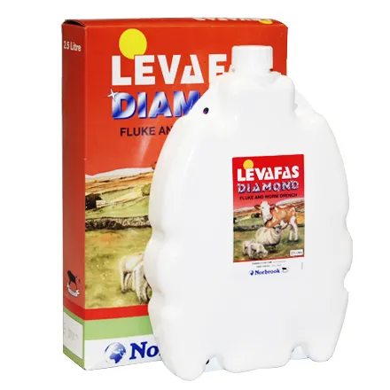 Levafas Diamond (Levamisole hyrochloride, Oxyclozanide) 1 Litre