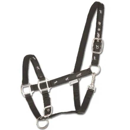 Little Horse Halter - Black Pony