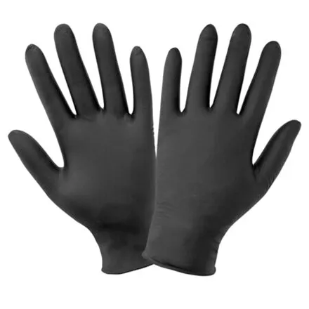 Microdiamond Black Nitrile Gloves 50 pack XXL