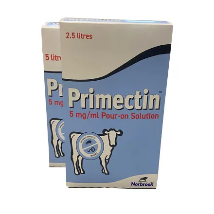 Primectin 0.5% Pour-on (Ivermectin) 2.5 LTR