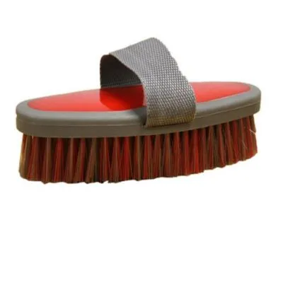 Equisential Two Tone Dandy Brush Blue/Grey with Strap