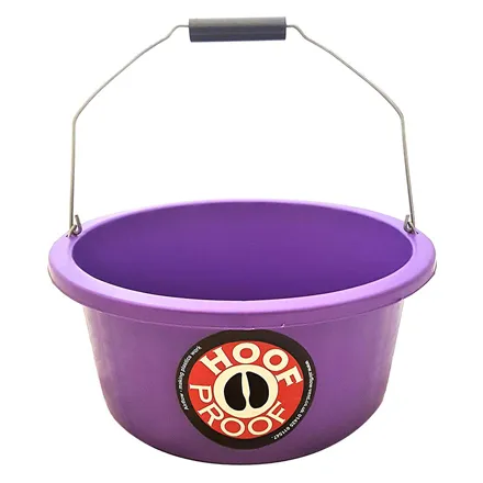 Airflow Hoof Proof Shallow Feed Bucket 15 Litre Blue