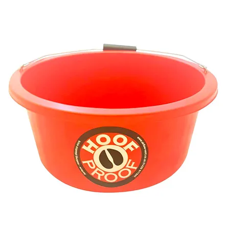 Airflow Hoof Proof Shallow Feed Bucket 15 Litre Blue